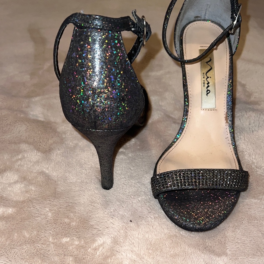 Nina Multicolor Glitter Women's Heels